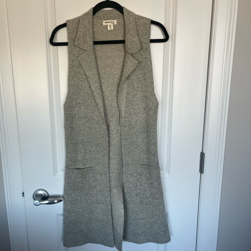 Long sweater vest